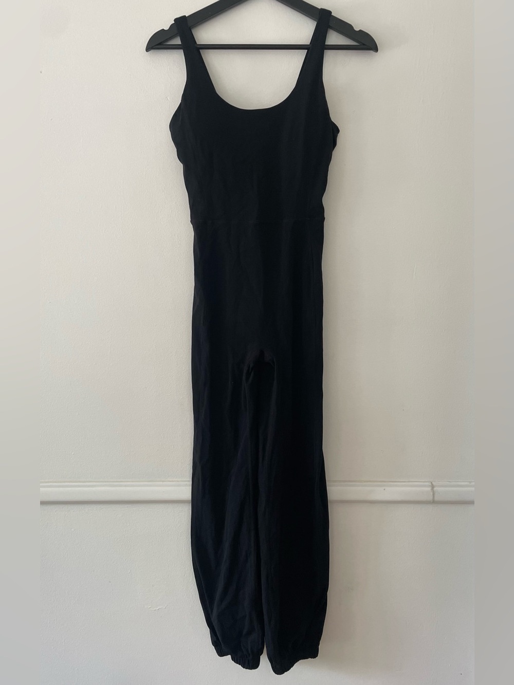 SAGE Collective Athletic Jogger Jumpsuit with Built-In Bra Size XS